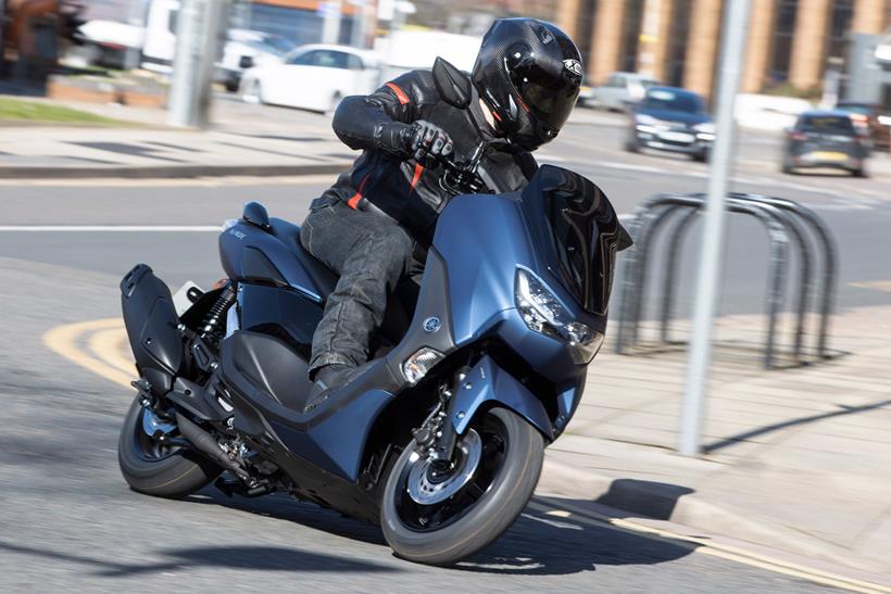 The Yamaha NMax 125 is easy to ride in the city, but with a top speed of 67mph it's not ideal for the motorway