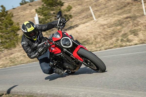 2021 Ducati Monster tested for MCN on the road