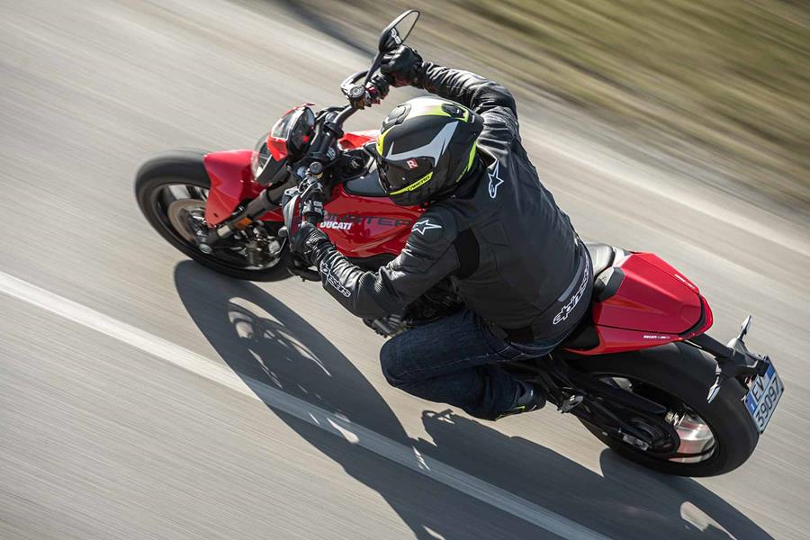 This is the first Ducati Monster without a trellis chassis