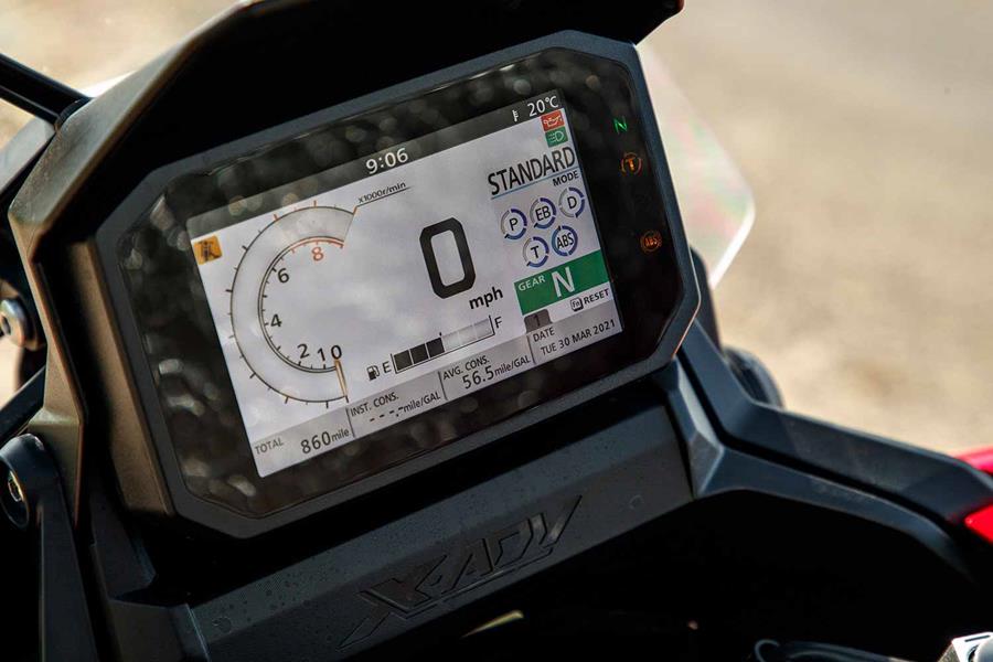 Honda X-ADV TFT dash