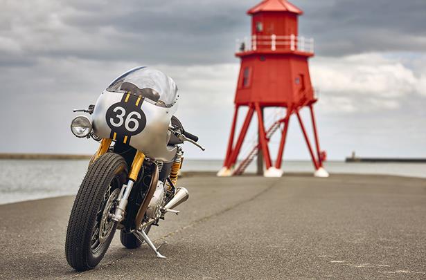 Barbour inspired Thruxton R to star at Bike Shed