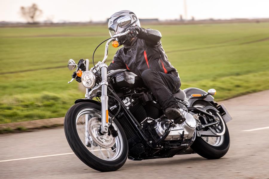 Riding the Harley-Davidson Softail Standard