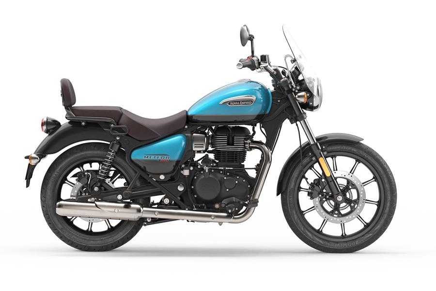 Royal Enfield Meteor 350 side on