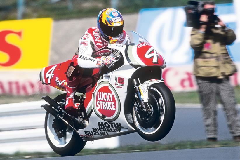 Team-mate to Schwantz at Suzuki, Beattie led the first half of the ’95 season