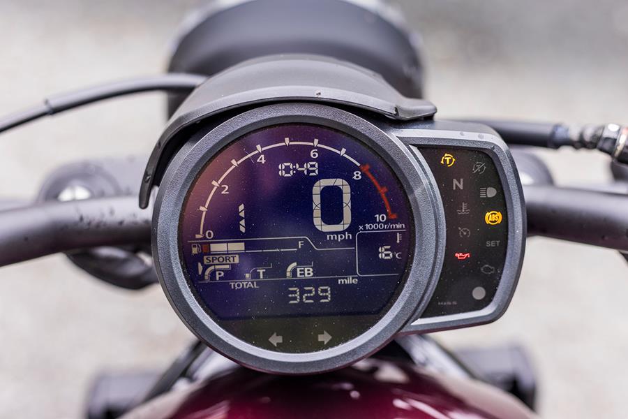 Honda CMX1100 Rebel dash