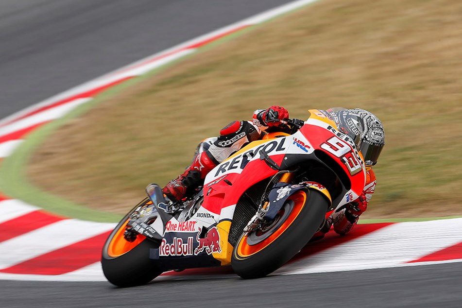 MotoGP HRC debut new chassis at Catalunya test MCN