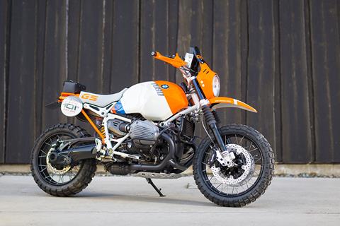 BMW reveal Lac Rose – a modern R80G/S