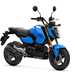 2024 Honda MSX125 Grom in its new colour option 'candy blue'