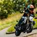 Riding the Honda MSX125 Grom on a country road