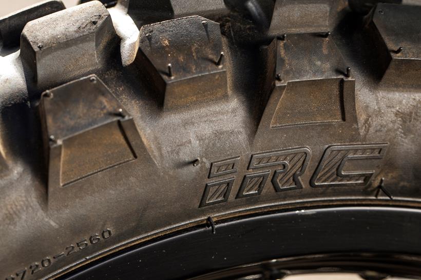 CRF300 Rally standard off-road biased tyres