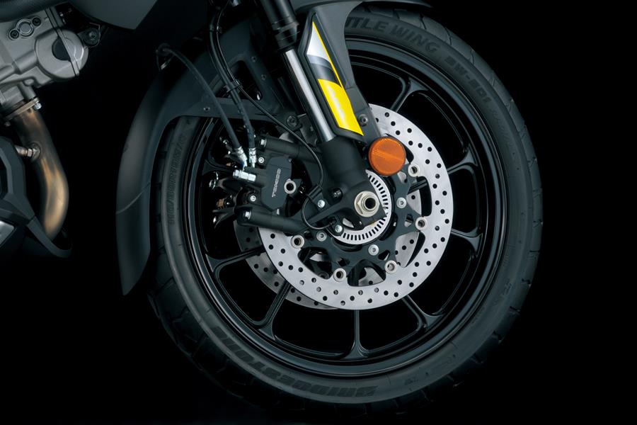 Front wheel on the 2017-2019 Suzuki V-Strom 1000