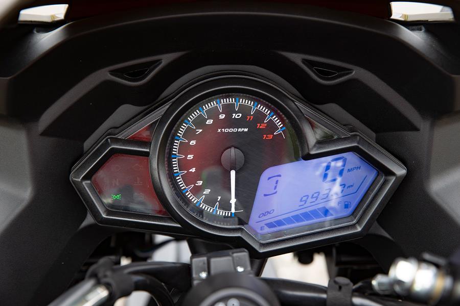 Lexmoto LXR 125 dash