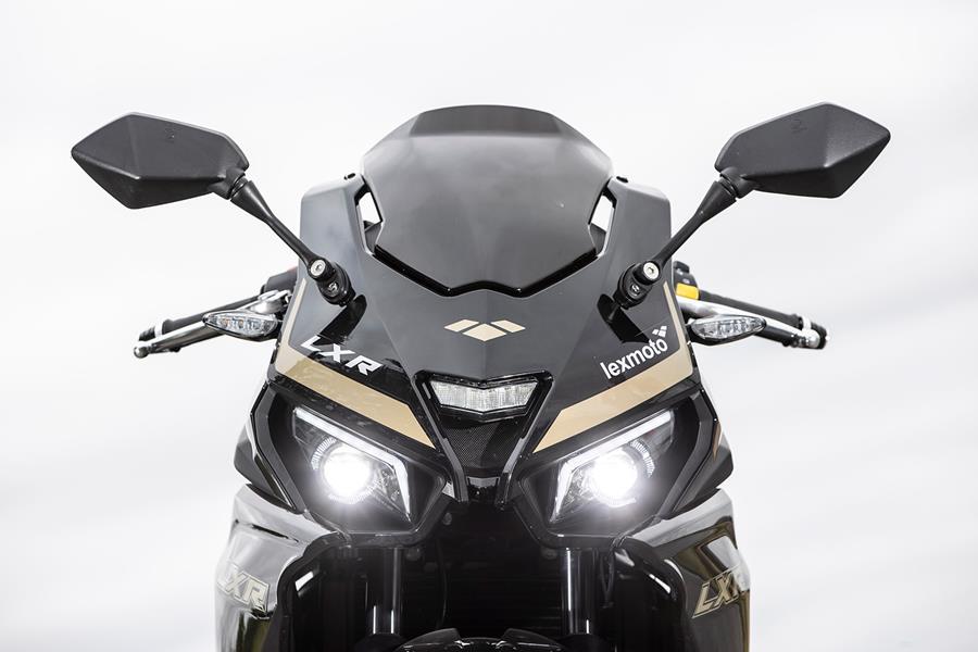 The sporty Lexmoto undercuts the price of the competition