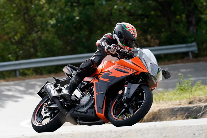 Riding the KTM RC390 on the road