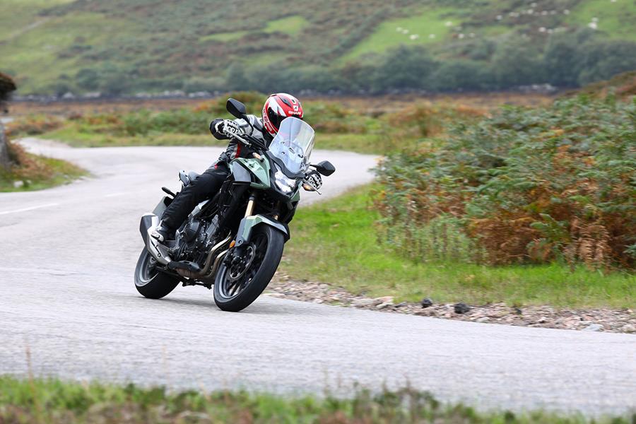 Riding the 2022 Honda CB500X in Scotland