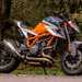 A side view of the KTM 1290 Super Duke RR