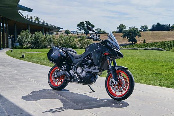 Ducati Multistrada V2 S parked up