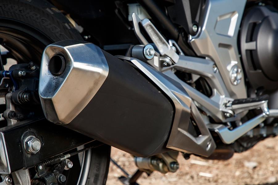 Honda NC750X exhaust