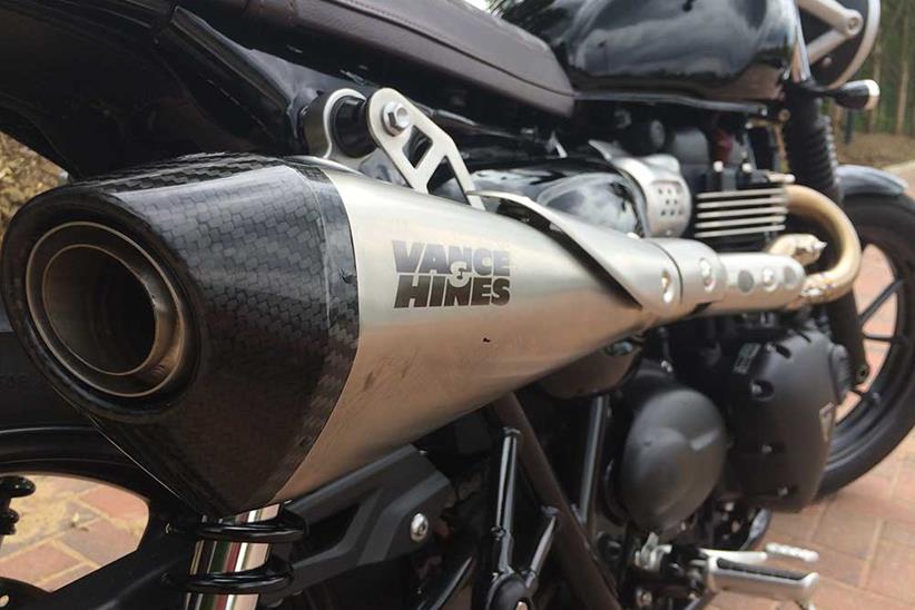 2-1 high level Vance and Hines exhaust