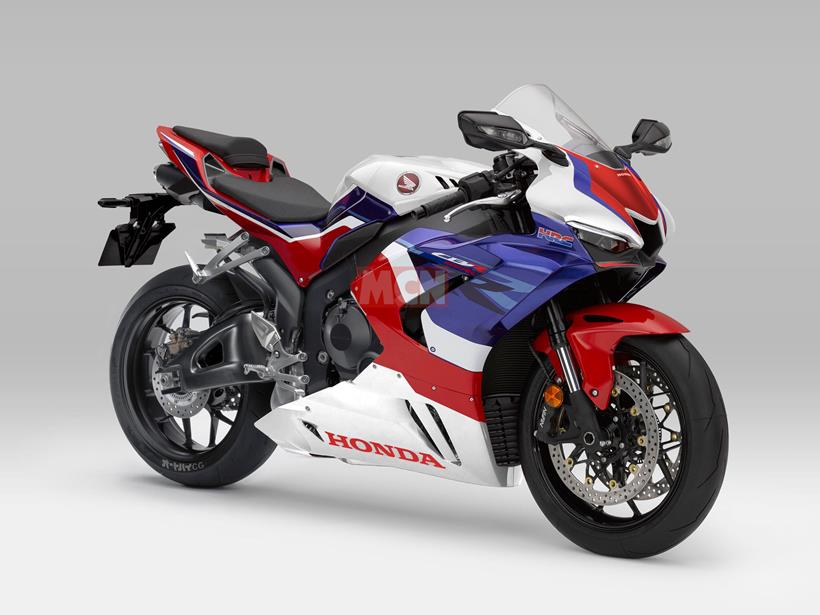 A render of the 2021 Honda CBR600RR