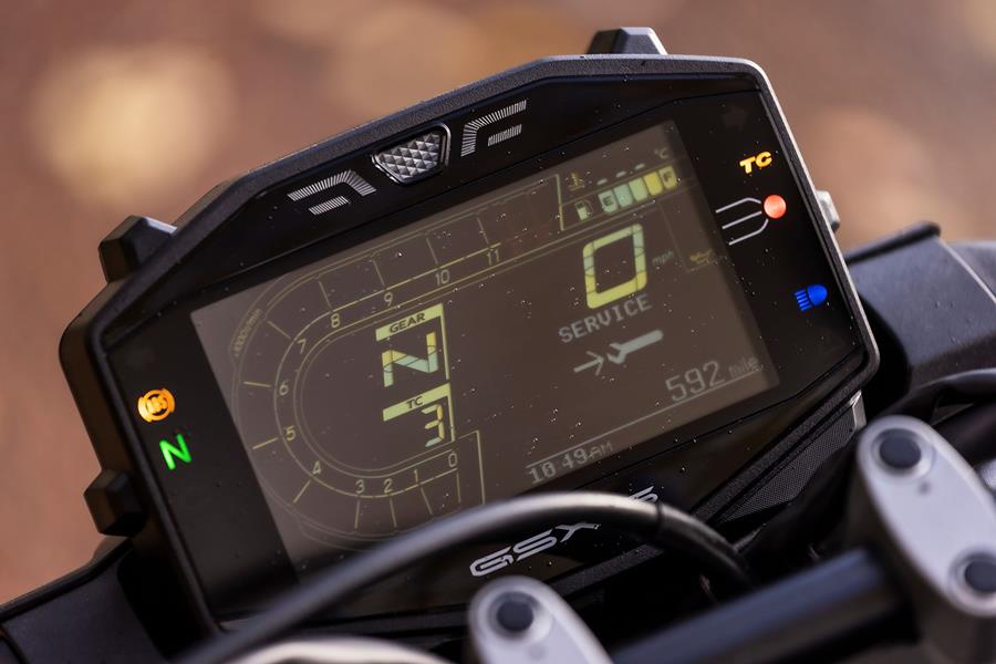 Suzuki GSX-S950 LCD dash