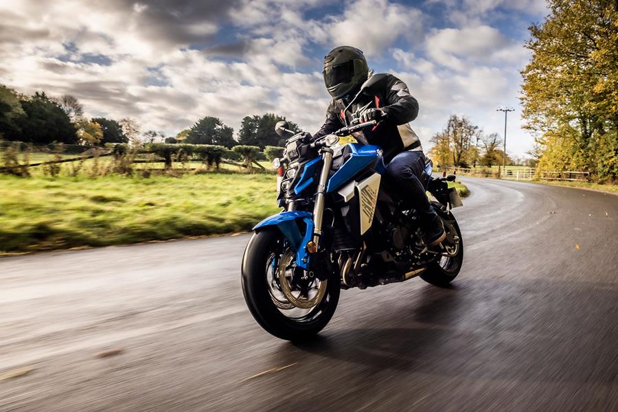 Riding the Suzuki GSX-S950