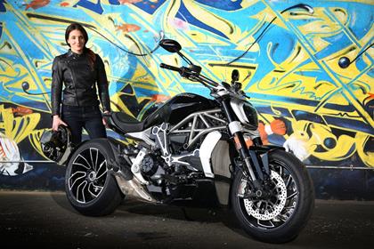 Emma and her Ducati XDiavel S