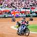 A capacity crowd saw Tai Woffinden lead Britain to second in the Speedway World Cup. But he wants gold in future
