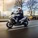 Riding in town on the 2022 Honda ADV350