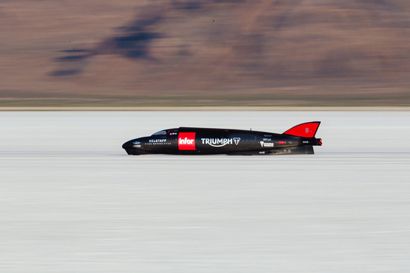 Guy Martin sets new Triumph speed record