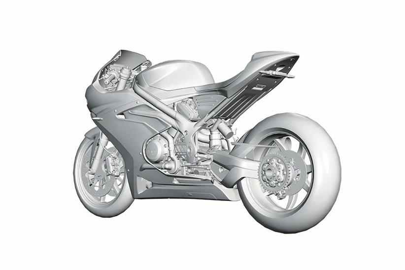 Norton shared its CAD images for the 1200 with MCN.