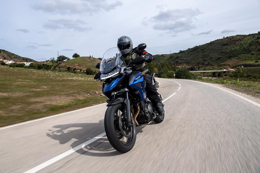 Riding the Triumph Tiger 1200 GT Pro on the road