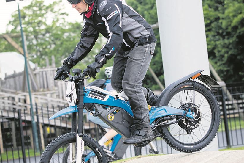 Motor-assisted Brinco is ideal for traffic busting, green laning and fun!