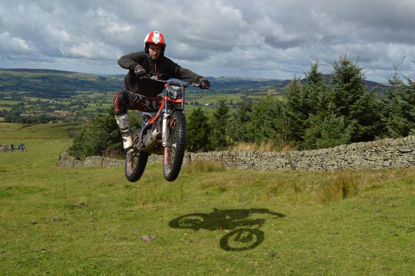 Motorcycle trials deals riding