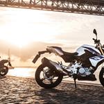 BMW G310R first ride today