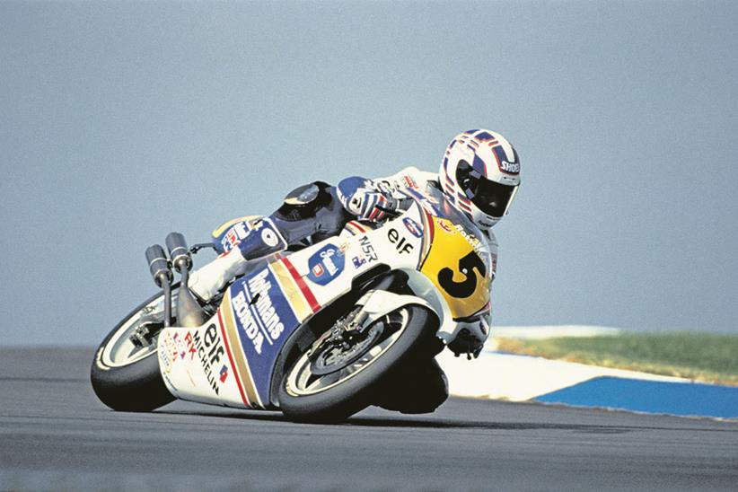 Wayne Gardner went right to the  top thanks to Rothmans’ cash.