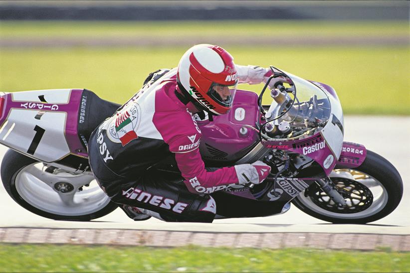  The very first Number 1 plate in WSB belonged to Flyin’ Fred and the Honda RC30.