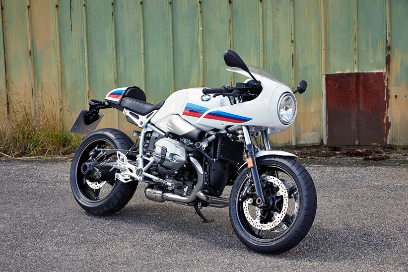 New for 2017: BMW's brand spanking new R nineT Racer.