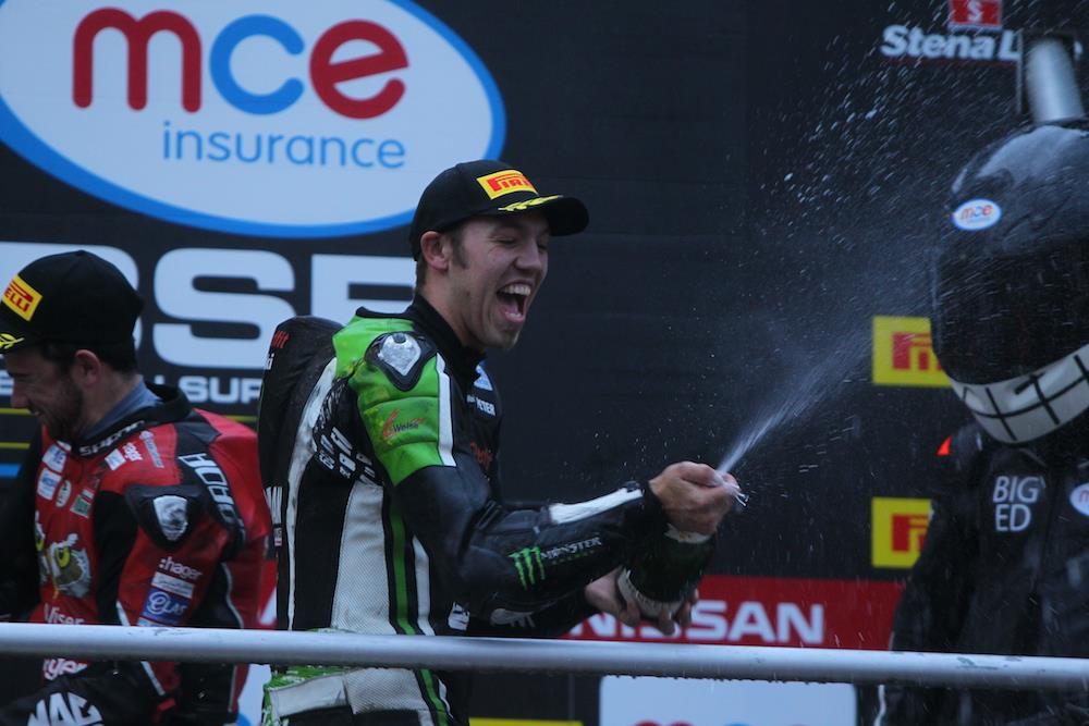 BSB: Hickman takes wet win as crash damages Haslam's title chances