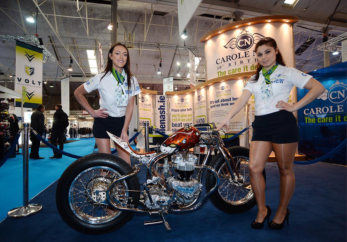 Carole Nash sponsor Ireland's biggest motorcycle show MCN