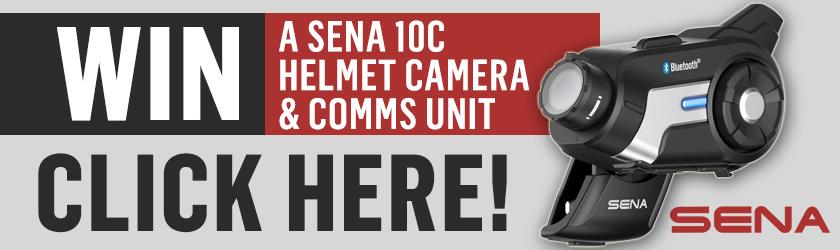 Win a Sena C10 Helmet Camera & Comms unit