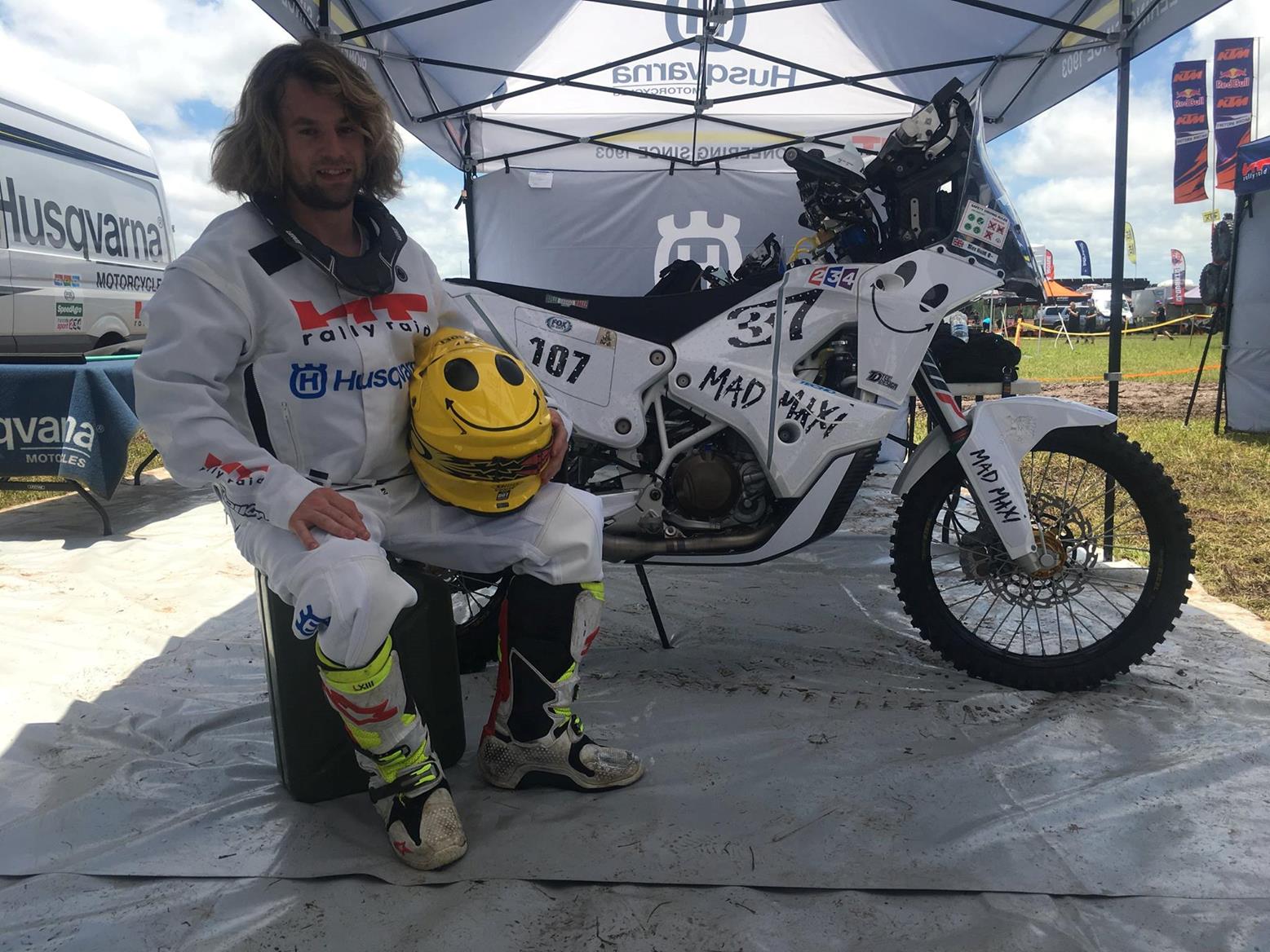 Rookie Max Hunt learning as he goes