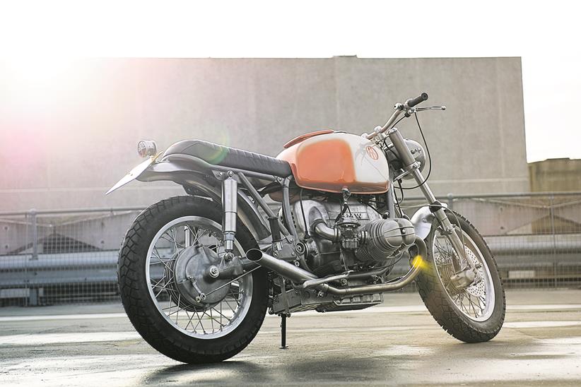 Raw II is an urban scrambler using an R80 boxer engine