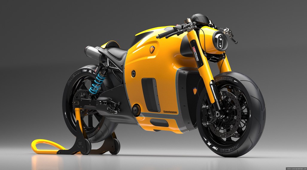 This is what a Koenigsegg motorcycle could look like