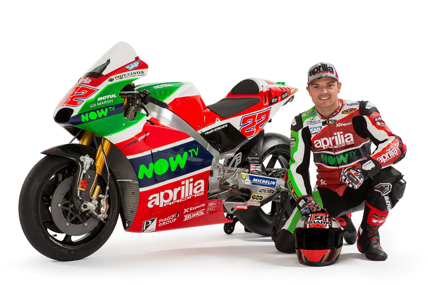 MotoGP: Lowes raring to go on new Aprilia