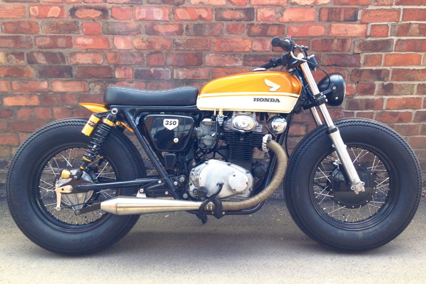 A lower and longer CB350