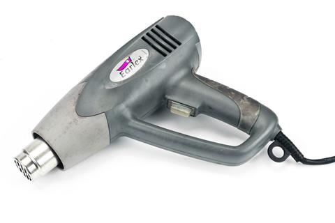 Earlex heat gun is essential workshop kit