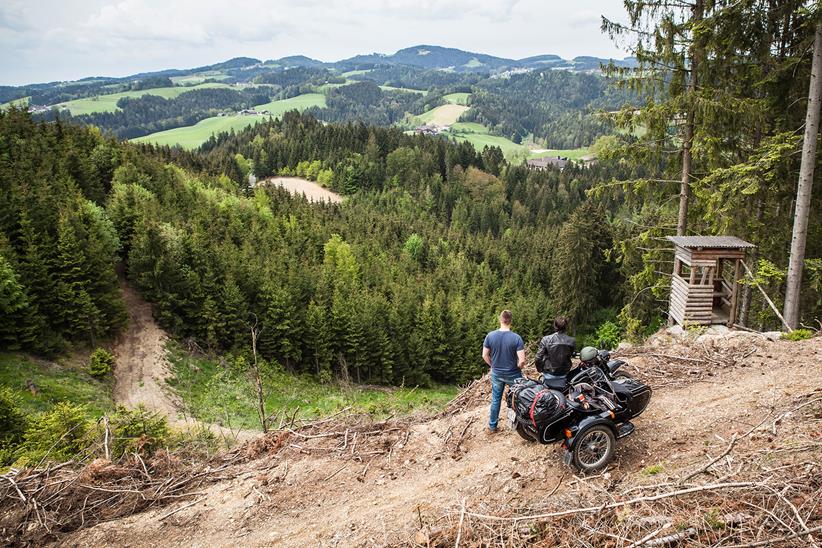 A seriously beautiful view on MCN's sidecar adventure