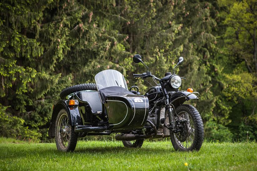 The 750cc Ural sidecar took on the Austrian hills for this trip