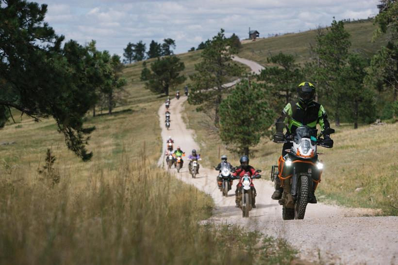 KTM adventure riders in series